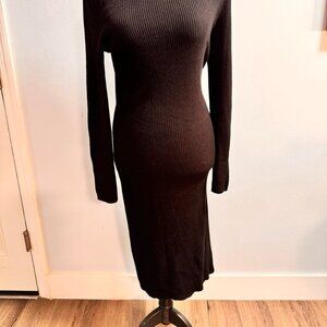 Beautiful Romantic Ribbed Stretch Body Dress